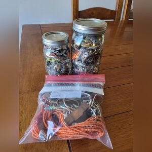 Jewlery Jars And One Bag!